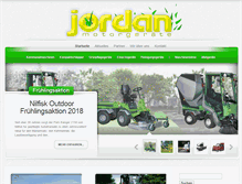 Tablet Screenshot of jordan-motorgeraete.de